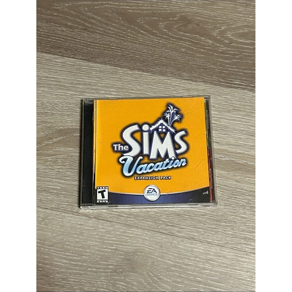 The Sims Vacation Expansion Pack - Bright Orange PC Game 2002
